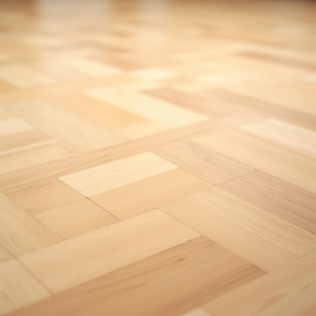 Sprung dance floor close-up